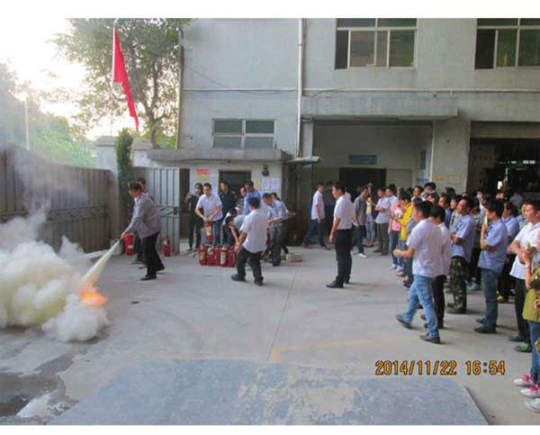 拓普龍2014年度消防演習(圖4) 拓普龍2014年度消防演習