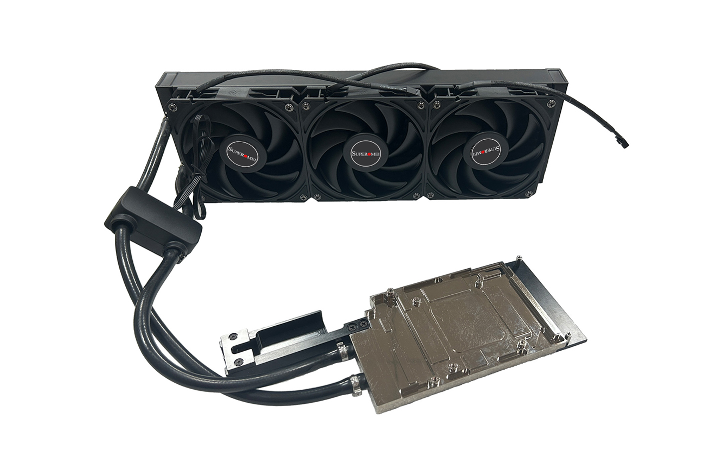 L20顯卡液冷散熱器一拖一