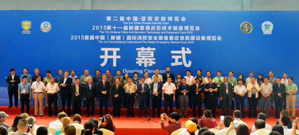 拓普龍精彩亮相2015第十一屆新疆警用反恐技術裝備博覽會